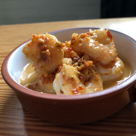 Tomato butter with shrimp Tomato butter with shrimp