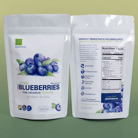 Convenient blueberry snack packs